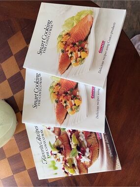 The Costco Way: Smart Cooking (2 same books) and Favorite Recipes (1 book)